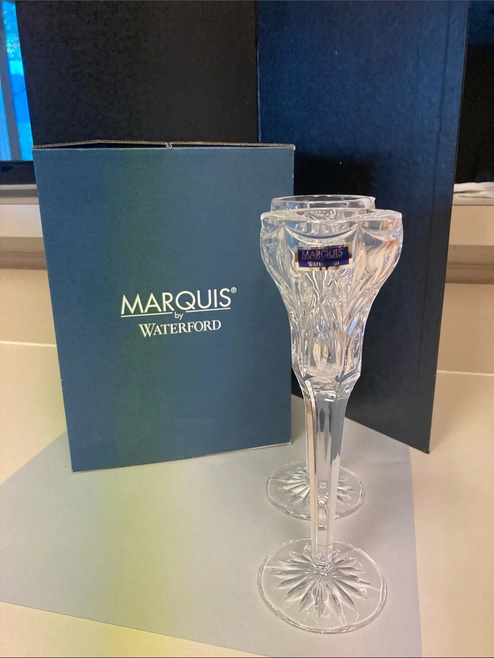 Waterford Crystal Marquis Clear Pair of Glasses